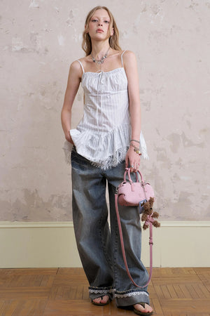 Irregular Lace Camisole