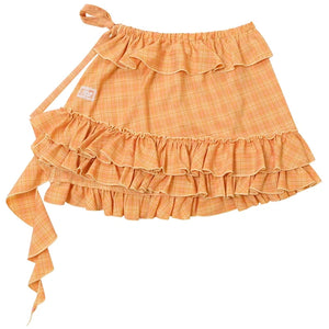 Irregular Pleated Lace Dress