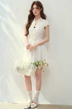 Island Diary Acetate Dress