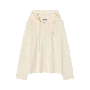 Island Glow Hooded Knit Top