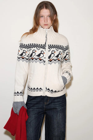 Isle Apricot Wool Sweater