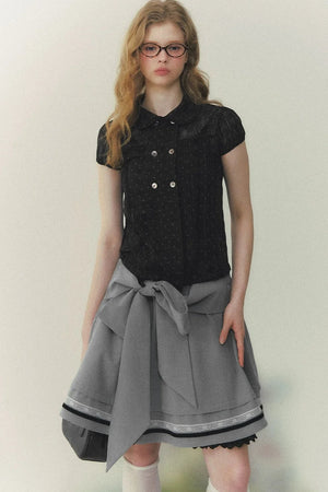 Ivory Doll Collar Blouse