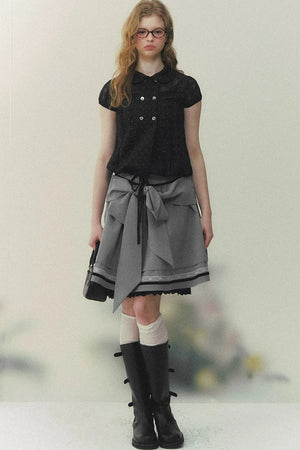 Ivory Doll Collar Blouse