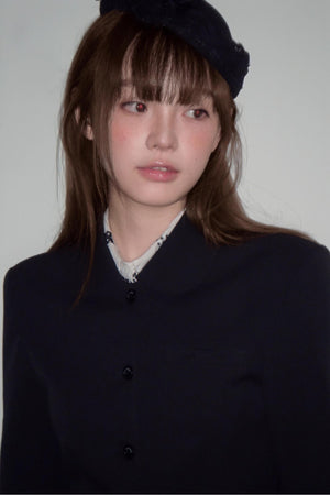Japanese Girl Pleated Jacket Set-Up