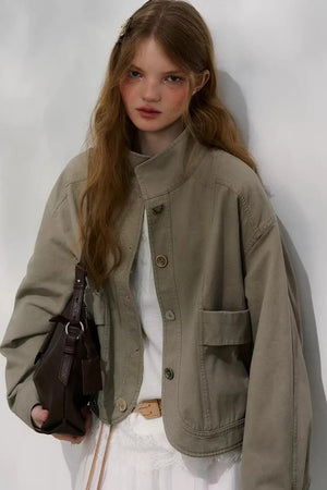 Kapok Letter Petite Jacket