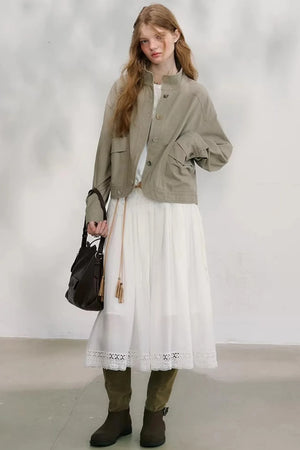 Kapok Letter Petite Jacket
