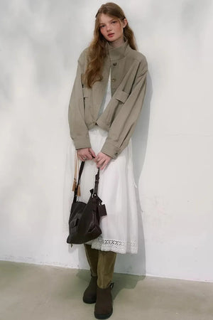 Kapok Letter Petite Jacket