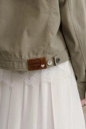 Kapok Letter Petite Jacket