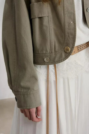 Kapok Letter Petite Jacket