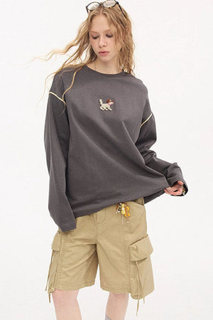 Khaki Washed Pocket Shorts