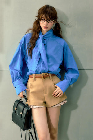 Klein Blue Design Shirt