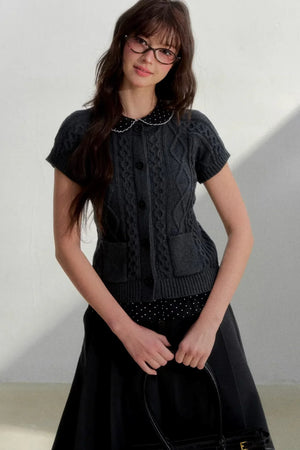 Knit College Sweater