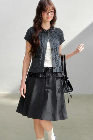 Knit College Sweater