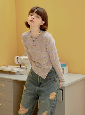 Knit slim Sweater