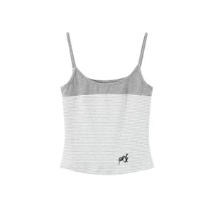 Knitted Camisole and Flared Pants Set-Up