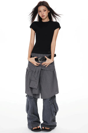 Knitted Slim Base Shirt