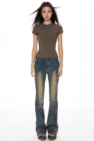 Knitted Slim Base Shirt