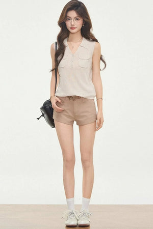 Knitted Three-Piece Summer Set-Up