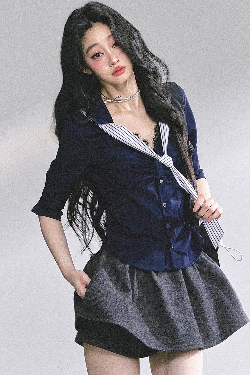Korean Lace Shirt