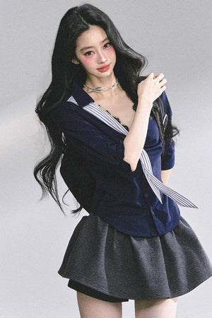 Korean Lace Shirt