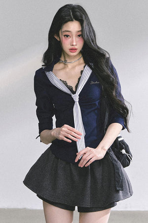 Korean Lace Shirt