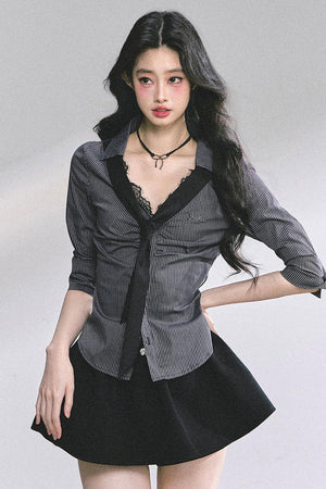Korean Lace Shirt