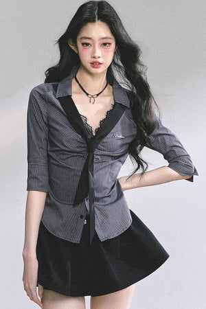 Korean Lace Shirt