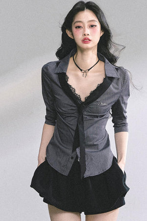 Korean Lace Shirt