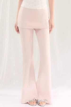 Korean Layered Flared Pants