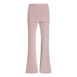 Korean Layered Flared Pants