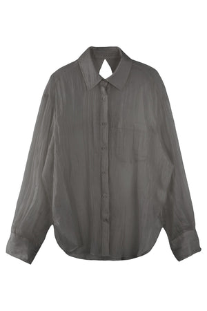Korean Lightweight Summer Blouse Set-Up