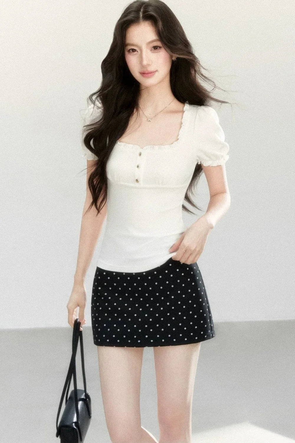 Korean Minimalist Knit Top
