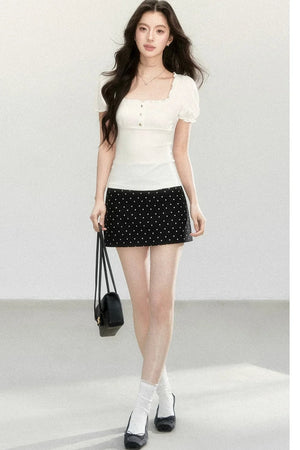 Korean Minimalist Knit Top