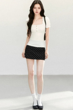 Korean Minimalist Knit Top