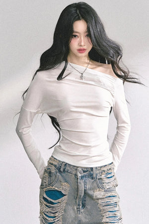 Korean Minimalist Top