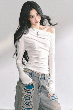 Korean Minimalist Top