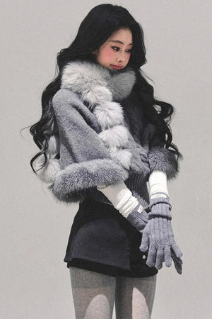 Korean Mohair Turtleneck Sweater