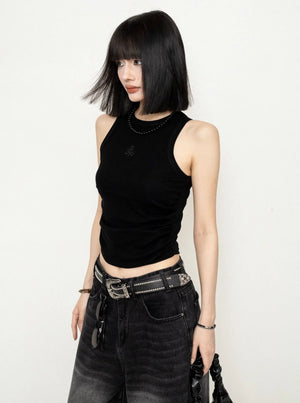 Korean Simple Casual Camisole Top
