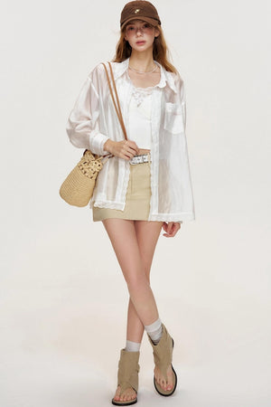 Kroche Cool Sheer Baggy Shirt