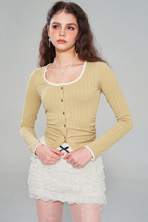 Lace A-Line Skirt
