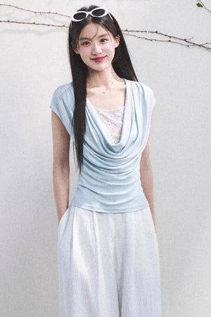 Lace Anti-Exposure Blouse