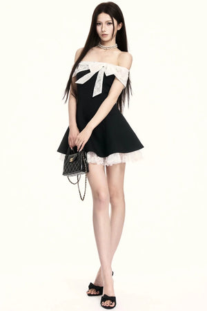 Lace Bow Princess Dress