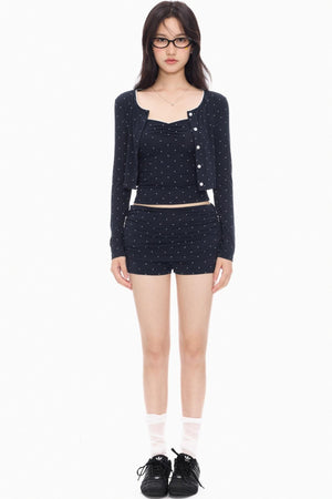 Lace Camisole & Shorts Set-Up
