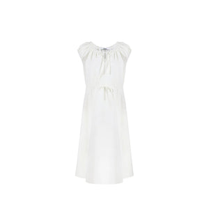 Lace Collar Slimming Dress