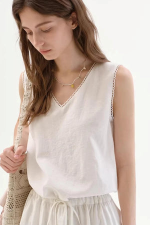 Lace Drawstring Long Dress