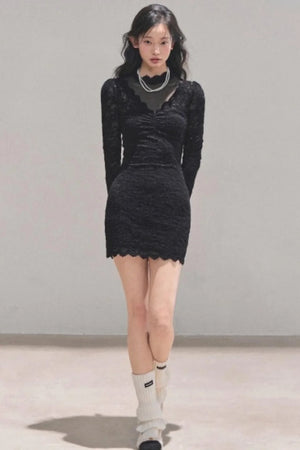 Lace Full Moon Dress