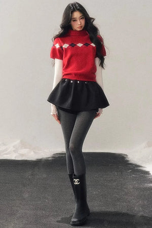 Lace Hollow-Out Slimming Top