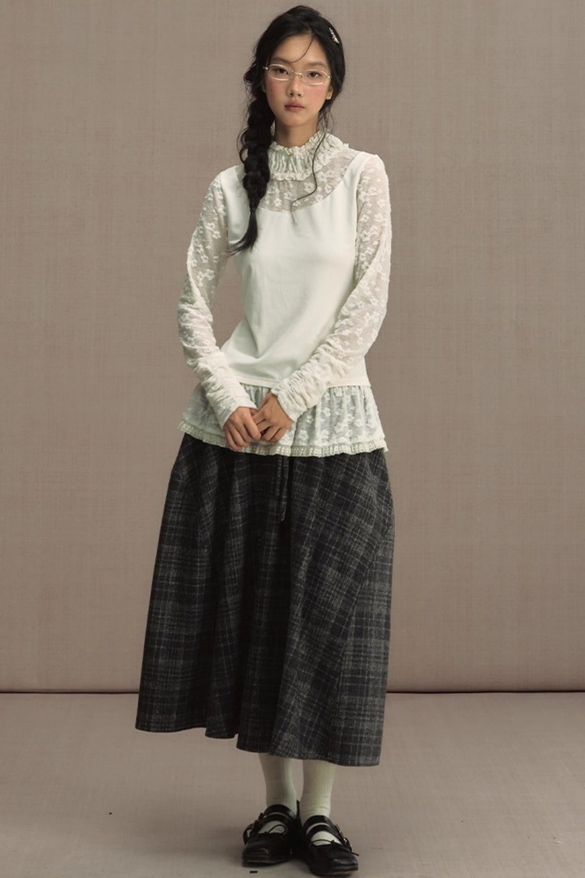 Lace Mesh Tee