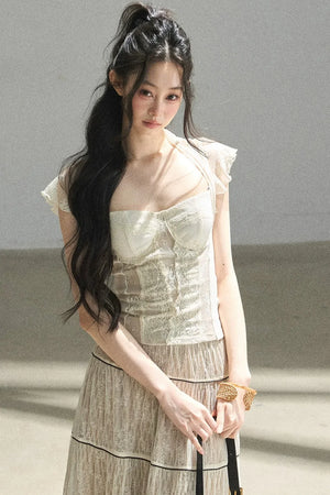 Lace Moonlit Rose Top
