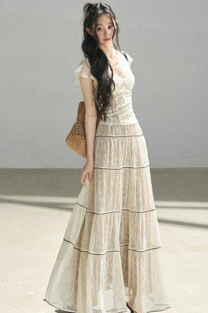 Lace Moonlit Rose Top